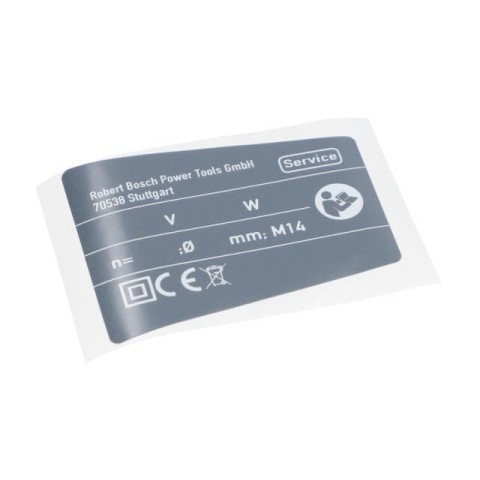 Bosch Tip Etiketi — GWS 9-115P (1 601 11A 3HJ) Bosch Tip Etiketi — GWS 9-115P (1 601 11A 3HJ)