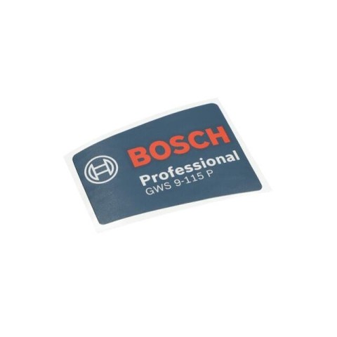 Bosch Tip Etiketi — GWS 9-115P (1 601 11C 006)