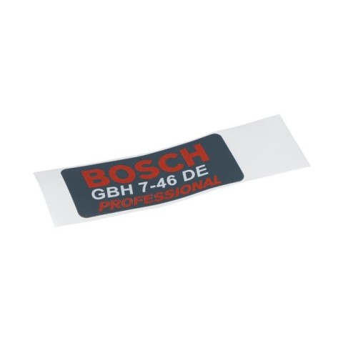 Bosch Etiket — GBH 7-46 DE (1 611 110 D11) Bosch Etiket — GBH 7-46 DE (1 611 110 D11)