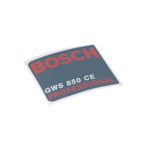 Bosch Tip Etiketi — GWS 850 CE (1 611 110 F57) Bosch Tip Etiketi — GWS 850 CE (1 611 110 F57)