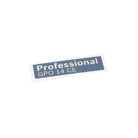 Bosch Tip Etiketi — GPO 14 CE (1 619 P07 982) Bosch Tip Etiketi — GPO 14 CE (1 619 P07 982)