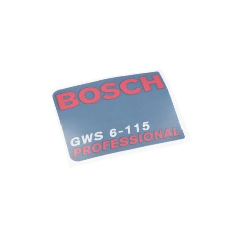 Bosch Tip Etiketi — GWS 6-115 (2 609 130 620) Bosch Tip Etiketi — GWS 6-115 (2 609 130 620)