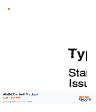 Bosch Akülü Darbeli Matkap — GSB 9,6 VE (0 601 930 727) Bosch Akülü Darbeli Matkap — GSB 9,6 VE (0 601 930 727)