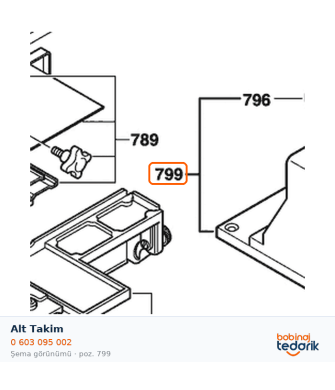 Bosch Alt Takim — GHO 36-82 C (0 603 095 002) Bosch Alt Takim — GHO 36-82 C (0 603 095 002)