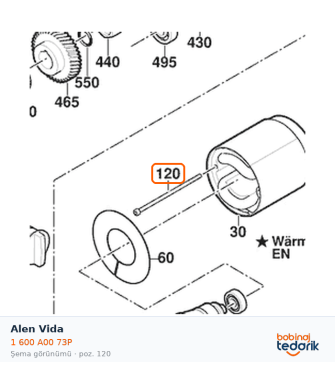 Bosch Alen Vida — GDB 350 WE (1 600 A00 73P)