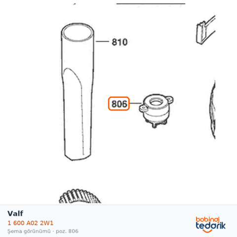 Bosch Valf — GAS 18V-12 MC (1 600 A02 2W1)