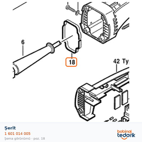 Bosch Şerit — GS 1207 (1 601 014 005) Bosch Şerit — GS 1207 (1 601 014 005)