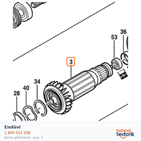 Bosch Endüvi — GS 1207 (1 604 011 236) Bosch Endüvi — GS 1207 (1 604 011 236)