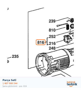 Bosch Parça Seti — GUF 4-22 A (1 607 000 244)
