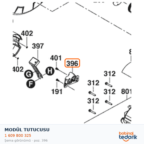 Bosch MODÜL TUTUCUSU — GCM 12 GDL (1 609 B00 325)