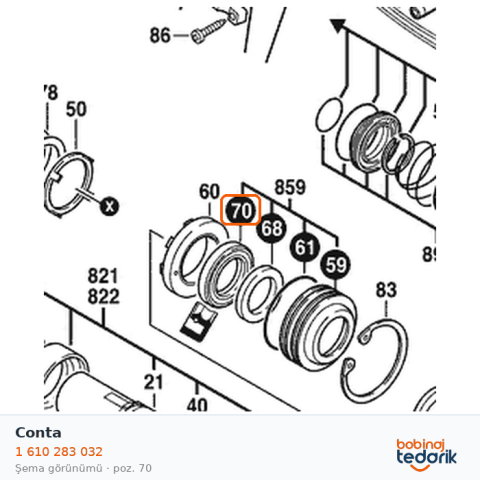 Bosch Conta — GBH 3-28 E (1 610 283 032)