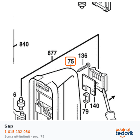 Bosch Sap — GSH 4 (1 615 132 056) Bosch Sap — GSH 4 (1 615 132 056)