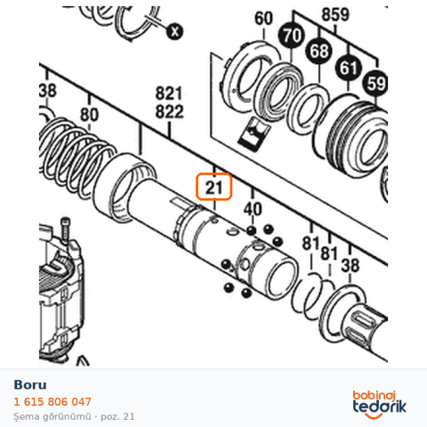 Bosch Boru — GBH 3-28 E (1 615 806 047) Bosch Boru — GBH 3-28 E (1 615 806 047)