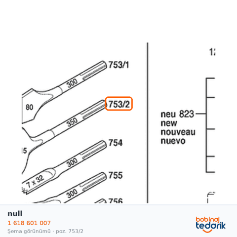 Bosch Yedek Parça — GSH 10 C (1 618 601 007) Bosch Yedek Parça — GSH 10 C (1 618 601 007)