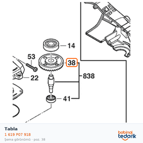 Bosch Tabla — GPO 14 CE (1 619 P07 918) Bosch Tabla — GPO 14 CE (1 619 P07 918)