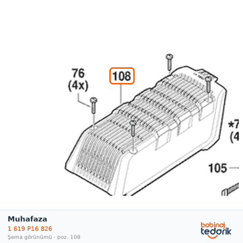 Bosch Muhafaza — GSH 14 C (1 619 P16 826)
