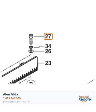 Bosch Alen Vida — GCM 10 MX (1 619 PA6 929)