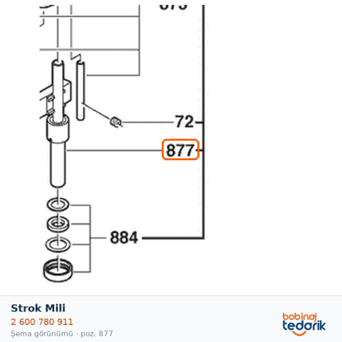 Bosch Strok Mili — GST 120 E (2 600 780 911)