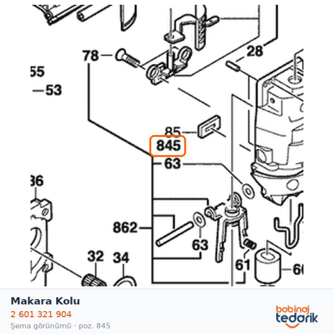 Bosch Makara Kolu — GST 100 (2 601 321 904)