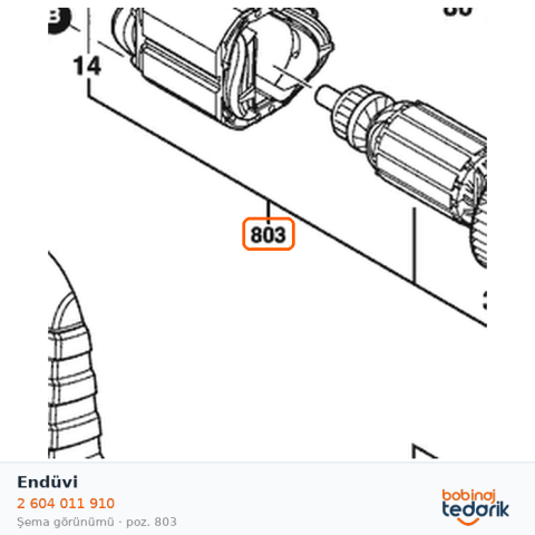 Bosch Endüvi — GST 75 BE BARE (2 604 011 910) Bosch Endüvi — GST 75 BE BARE (2 604 011 910)