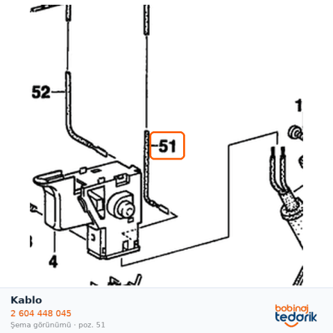 Bosch Kablo — GSB 16 RE (2 604 448 045) Bosch Kablo — GSB 16 RE (2 604 448 045)