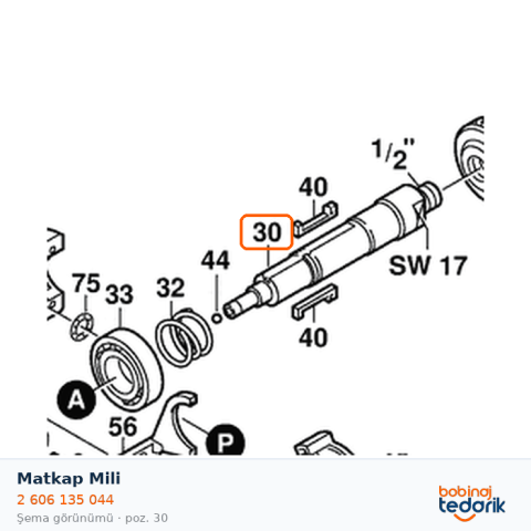 Bosch Matkap Mili — GSB 18-2 (2 606 135 044) Bosch Matkap Mili — GSB 18-2 (2 606 135 044)