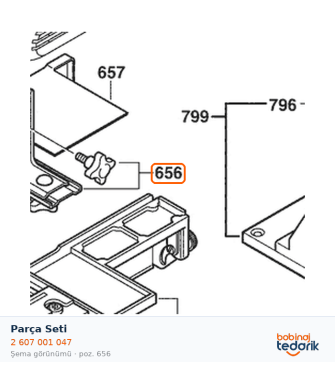 Bosch Parça Seti — GHO 31-82 (2 607 001 047)