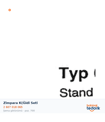 Bosch Zimpara K(Ğidi Seti — GSS 9,6 V (2 607 018 065)