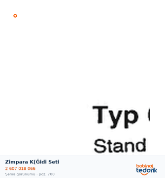 Bosch Zimpara K(Ğidi Seti — GSS 9,6 V (2 607 018 066)
