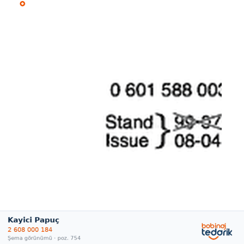 Bosch Kayici Papuç — GST 100 (2 608 000 184)