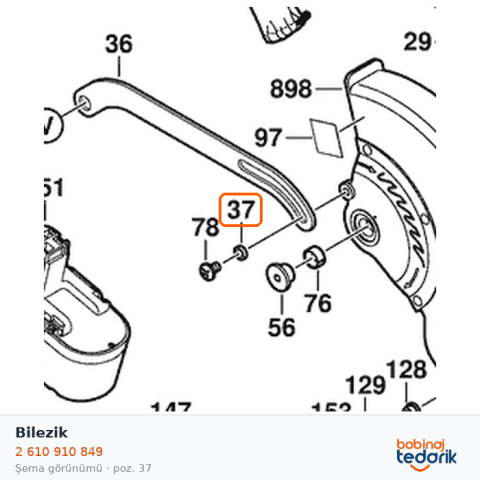 Bosch Bilezik — GKG 24 V (2 610 910 849) Bosch Bilezik — GKG 24 V (2 610 910 849)