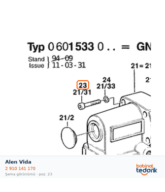 Bosch Alen Vida — GNA 3,2 (2 910 141 170) Bosch Alen Vida — GNA 3,2 (2 910 141 170)