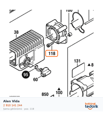 Bosch Alen Vida — GBH 8/65 DCE (2 910 141 244)