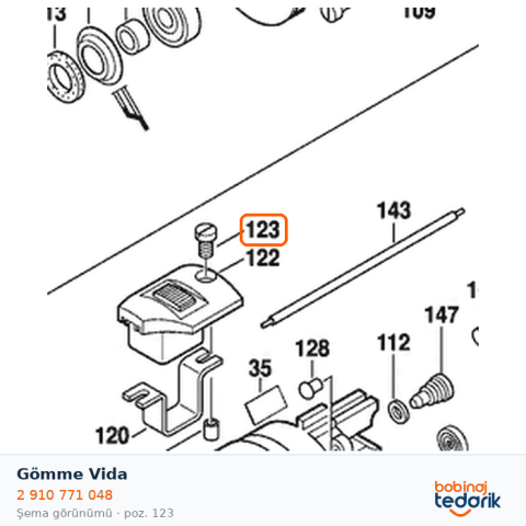 Bosch Gömme Vida — GWB 10 (2 910 771 048) Bosch Gömme Vida — GWB 10 (2 910 771 048)