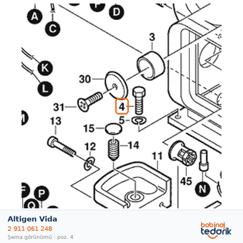 Bosch Altigen Vida — GMB 32 (2 911 061 248) Bosch Altigen Vida — GMB 32 (2 911 061 248)