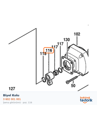 Bosch Biyel Kolu — GSC 3,5 (3 602 001 001) Bosch Biyel Kolu — GSC 3,5 (3 602 001 001)