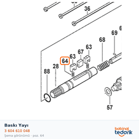 Bosch Baskı Yayı — GDB 1600 DE (3 604 610 048) Bosch Baskı Yayı — GDB 1600 DE (3 604 610 048)