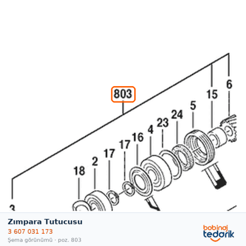 Bosch Zımpara Tutucusu — GGS 7 (3 607 031 173) Bosch Zımpara Tutucusu — GGS 7 (3 607 031 173)