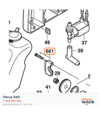 Bosch Parça Seti — GDC 42 W (F 000 600 300)