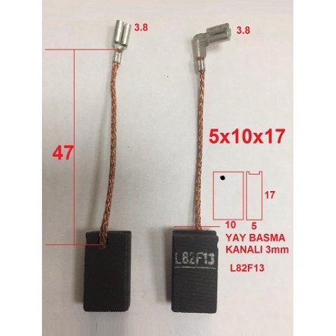 L17082 Kömür — L17082+83 Festol Zımpara Karbon Fırça