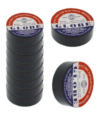 Globe 0.13Mmx19Mm İzole Bant 10'lu Globe 0.13Mmx19Mm İzole Bant 10'lu