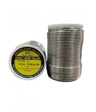 1.6 mm Feray Gümüşlü Lehim Teli – 500gr
