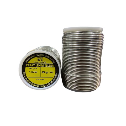 1.6 mm Feray Gümüşlü Lehim Teli – 500gr