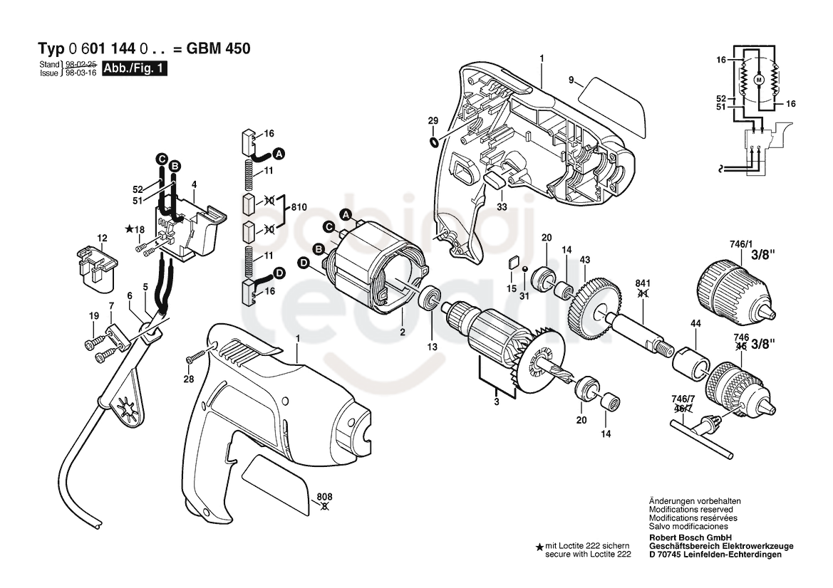 GBM 450 patlak şeması