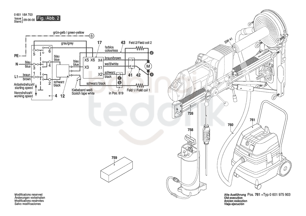 GDB 2200 WE patlak şeması
