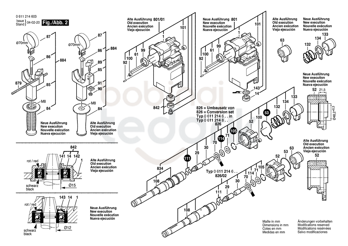 GBH 8/65 DCE patlak şeması