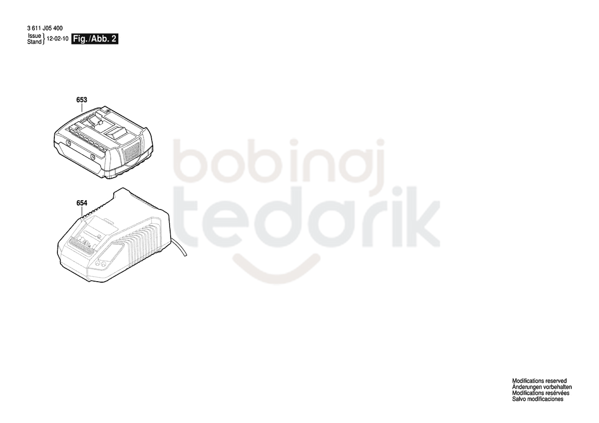 GBH 14,4 V-LI patlak şeması